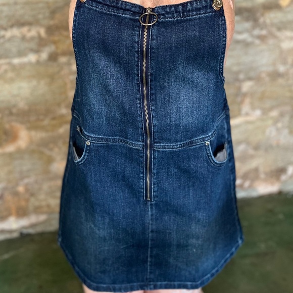 Jean/Denim Overall Dress - Picture 3 of 7